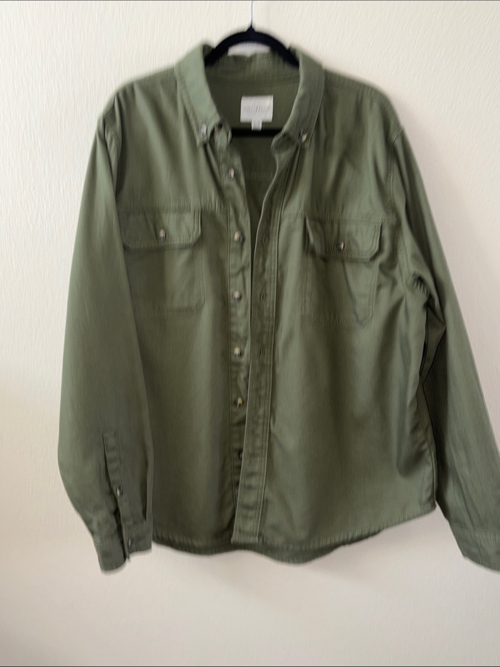 Lucky Brand Olive Utility Shirt Jacket